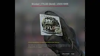 TYLOO GOLD UNBOXING (CSGO RMR CAPSULE)