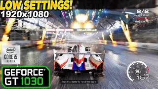 GRID Legends GT 1030 - 1080p Very Low,