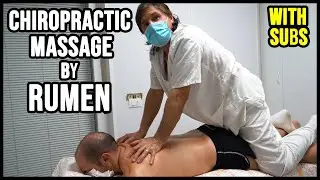 CHIROPRACTIC FULL BODY MASSAGE by RUMEN 💆 ASMR relaxing voice and whispers