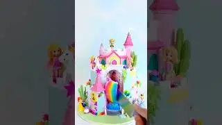 Magical Fairy Tale Cake with Mini Friends