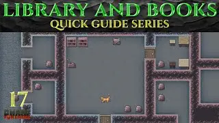LIBRARY AND BOOKS - Ic0n's DWARF FORTRESS Tutorials Ep 17