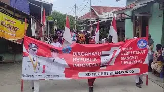 Karnaval HUT RI KE 77 SDN Klampok 05 Tahun 2022