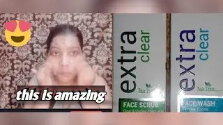 Vlcc wellscience extra clear face wash and scrub//honest review#vlccwellscience,