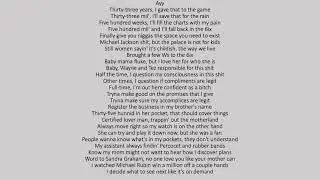 Drake - When To Say When (lyrics)
