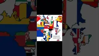 Europe but upside down