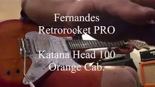 Fernandes Retrorocket PRO ... Katana Head 100