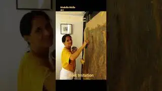 Rostimitation-exklusive Wandgestaltung