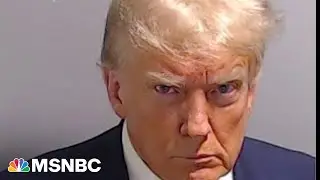 See Trump&rsquo;s historic RICO mug shot: Ari Melber breakdown