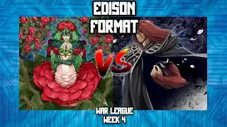 EDISON WAR LEAGUE: TYTANNIAL STRONK! Quickdraw HERO vs. Frog Monarch! (Week 4)