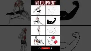 THE BEST NO EQUİPMENT Workout to TONE Your Arms and BİCEPS!