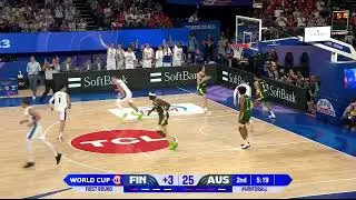 Sasu Salin vs Australia | 13 points 4 three-pointers | 2023 FIBA World Cup Player Highlights