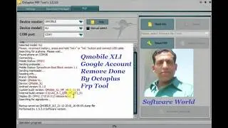 Qmobile XLI Google Account Remove Done By Octoplus Frp Tool
