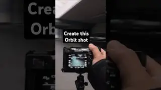 How to create this orbit shot #camera #cameratips #videotips