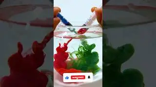 Relaxing Liquid Illusion Loop #shorts #satisfying  #colormixing  #colors #relaxing