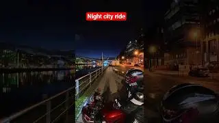 Night Ride Through City 🌙 #shorts