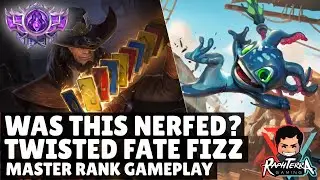 NERF STILL NOT ENOUGH??? Twisted Fate Fizz Elusives Deck | Legends of Runeterra Master Rank Gameplay