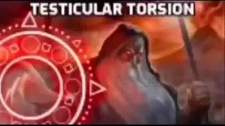 TESTICULAR TORSION (wizard meme)
