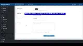 PHP Cam Script (v4) - Footer Links