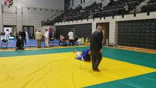 Judo Maryland Open 2020 100+kg novice. Championship match
