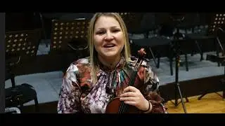 Симфониета Видин - Видеоурок по цигулка - първа част