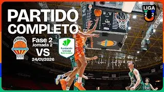🔴 DIRECTO: Valencia Basket – Unicaja Alhaurín de la Torre | J2 | Grupo B | 2ª Fase | Liga U 2025-26