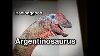 Haolonggood Argentinosaurus, 001 – limited edition (purple) 1:35 scale dinosaur model.