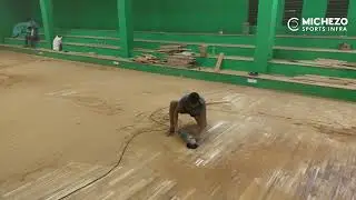 Sindhi College, Bengaluru | Wooden Basketball Court Installation