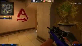 CSGO | Insane AWP ACE! | 2 Kills through smoke!