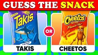 Guess The Snacks Name With Missing Alphabet | Your Favorite Snacks & Junk Food Edition 🍔🍟