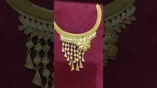 fancy necklace designs for women #viral #gold #jewellery #bestring #trending