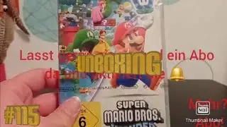 Unboxing#115 Super Mario Bros Wonder