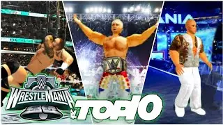 WRESTLEMANIA 40 XL TOP 10 MOMENTS WWE wr3d2k24 mod |Wr3d Evolution