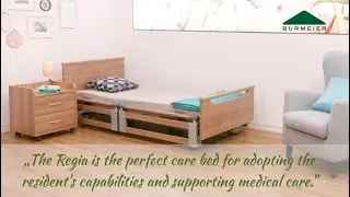 Regia | The comfortable low-height bed for homecare | Burmeier