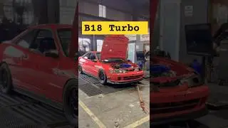 B18 Turbo Integra 20psi Dyno Pull #honda #bseries #turbo #dyno