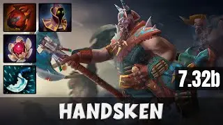 HANDSKEN Centaur Warrunner TOP LANE Gameplay | Dota 2 Full Game