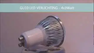 led-verlichting-gu10-WarmWit-2800k-4x3W