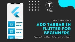 Add Tab Bar in Flutter | Implement tabs in flutter | TabBarView | Video tutorial with customisations