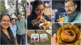 দেশে আর এক সপ্তাহ আছি 💔ফুচকা, মোমো, Calcutta Sweets এর মিষ্টি&hellip;কানের দুল কিনলাম 😍 #bengalivlog #vlog