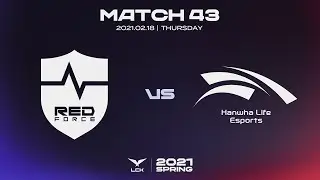 NS vs HLE | 2021 LCK Spring Highlights Match 43