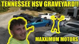 Внутри секретного кладбища HSV в Теннесси! Сгоревший Camaro, редкие Holden и FPV Falcon | Maxximu...