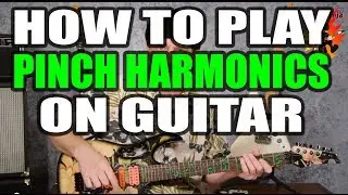 Pinch Harmonics: How To Play Pinch Harmonics on Guitar (Squealies)