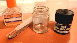 GUNPLA and Model kits: How to mix paint for airbrush!