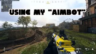 Using MY AIMbot on search and destroy matches (Call of duty MW)