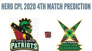 HERO CPL 2020 GUY VS SKN 4TH MATCH PREDICTION