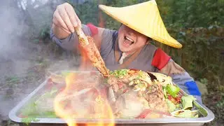Spicy Pork Ribs and Fish