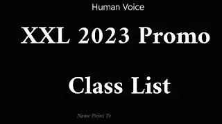 Как произносить XXL (Промо-курс 2023) | Список участников промо-курса по произношению XXL (Промо-...