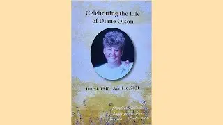 Memorial Service for Diane Olson