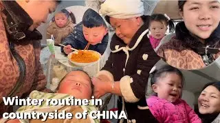 FILIPINA in CHINA/ Winter Routine in Countryside of CHINA