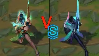 Prestige Spirit Blossom Springs Aphelios VS Classic Aphelios