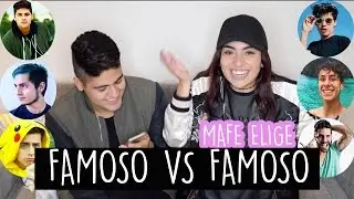 FAMOSO VS FAMOSO (Mafe Elige) | Alejo&Mafe